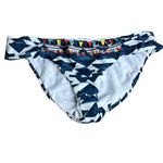 Lucky Brand  Going South Bikini‎ Swim Bottoms Size S Embroidered Hipster NWT Photo 2