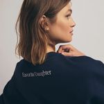 Favorite Daughter Go Sports Navy Pullover Photo 4