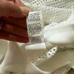 Karen Kane  Mesh Crewneck Swim Coverup Top Womens L Photo 6