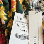 ZARA NWT   100% COTTON Floral Print Cropped Puff Sleeves Top Photo 5