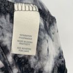 Mudd Tie Dye Halter Tank Top Black White Size S Rayon Spandex Photo 3