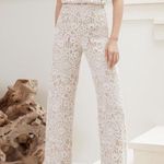 Alexis Amadora Lace Halter Jumpsuit in Fawn Photo 0