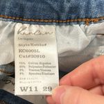 KanCan USA KanCan Medium Wash High Waisted Distressed Denim Shorts with Cuffed Hem size 29 Photo 8