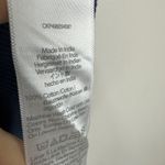 Madewell Garment Dyed Ribbed Crewneck Pocket Tee Shirt Delphinium Blue XXS NWT Photo 6