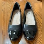 Clarks Juliet Monte Black Wide Width Flats Size 8.5 Wide Photo 1