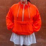 Iris  Fashion Neon Orange Windbreaker Photo 1