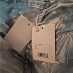 Mac Duggal  20726 Blue Strapless Brocade Midi Dress with Pockets Photo 16