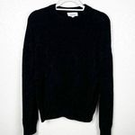 & Other Stories & Other Stories Black Soft Terry Crewneck Sweater Size Small Photo 0