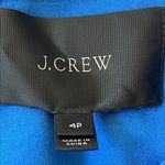 J.Crew  Blue 100% Silk Vintage Scarf Floral Mini Dress Size 4P Photo 9