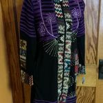 Rising International NWT hippie patchwork Hooded Jacket Size M Photo 6