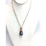 Betsey Johnson  Celestial Star Bunny Crystal Necklace Rabbit Charm Easter Spring Photo 5