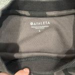 Athleta  Camo Pullover Sweatshirt Like New Size L Gray Black Women's Top Photo 2