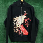 Korn Follow The Leader Nu Metal Band Zip-Up Hoodie Size Large Photo 0