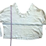 We The Free  Oversized Classic Ribed Thermal Women Size Large Cotton Blend Boho Photo 2