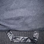 COWGIRL TUFF S Y2K Western Bling Black Shiny Logo Puffer Vest Silver Photo 5