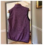 Guides Choice Alaskan Gear Women’s Fleece Vest Purple Full Zip Outdoor Warm Size M Photo 4