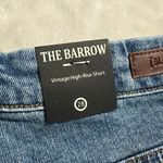 BLANK NYC  The Barrow Jean Shorts Women's 28 Blue Vintage High Rise Raw Hem NWT Photo 2
