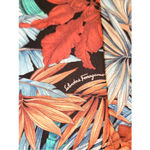 Salvatore Ferragamo Ferragamo Azure Womens Floral Printed Short Sleeve Mohair Blend Blazer 40 NWOT Photo 3