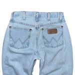 Wrangler Women’s Slim Fit Cowboy Cut Jeans Light Blue Wash High Rise LONG 7 x 36 Photo 4