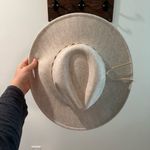 Free People  Kimi Rancher Hat Oatmeal/Rust One Size Photo 5