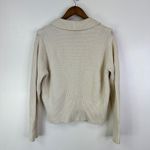 Derek Lam  10 Crosby Noelia Ruffle Wool Blend Sweater Ivory Size‎ M Photo 7