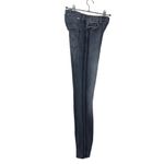 MOTHER High Waisted Looker Skinny Jeans In Miss Moody Two Shoes Racer Size 24 Black Photo 5