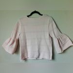 White House | Black Market Ribbed Bell
Sleeve Scoop Neck Sweater Top Sz S Photo 4