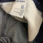 Old Navy "The Diva" Blue Denim Jean Shorts -Cuffed Size 8 Photo 5