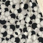 The Limited Vintage Circle Pattern Slip Skirt Black White - Sz Small Photo 5