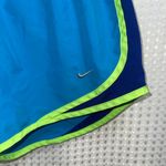 Nike  Dri-FIT Tempo Running Shorts Women’s Small Blue Neon Green Trim Photo 1
