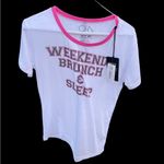 WEEKEND BRUNCH & SLEEP TEE SHIRT Pink Photo 1