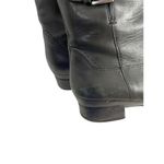 Ecco  black leather riding boots size 39 (8) womens boots Photo 7