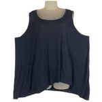 Philosophy Navy Blue Knit Tank Top Size 3X Photo 3