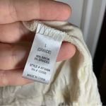 Heart & Hips NWT  Ivory/Cream Short Sleeve Blouse L Photo 5