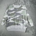 Aerie  Shirt Womens XS Gray Green‎ Camo Sweatshirt Lounge Casual Streetwear Photo 1