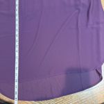 Soft Surroundings  Elegance Tunic Blouse Long Sleeve‎ Purple Plum Size Medium Photo 10