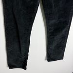 6397 495 Jean Black Corduroy Size 28 Button Fly Photo 8