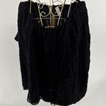 Hatch Maternity Women’s short sleeve blouse Black One Size Viscose Wool Photo 0