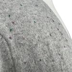 Verve Ami  Striped Open Front Cardigan Gray Light Gray Size Large Photo 8