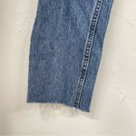 Abercrombie & Fitch  Mom Jean High Rise Button Fly Jeans Womens 27 Belted Blue Photo 2
