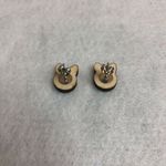 Overwatch DVa Wood Stud Earrings Brown Photo 3