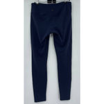prAna  Women's Pillar Leggings Athletic Yoga Compression Navy Blue Size Medium Photo 6
