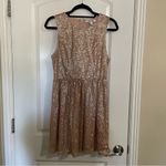 Forever 21 Rose Gold Sequin Mini Sleeveless Dress Medium Bride Bachelorette Party Sparkle Photo 1