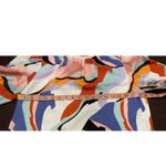 CROSBY by Mollie Burch Abstract Print Puff Sleeve Mini Dress S Mod Art to Wear Photo 6