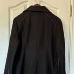 Guess  LOS ANGELES WOOL BLACK DOUBLE BREASTED PEACOAT, SIZE XL-NWT!!! Photo 2