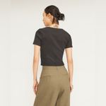 Everlane NWT The Ribbed Baby Tee Photo 1