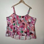 Torrid Womens Fit and Flare Twill Multicolor Button-Down Sleeveless Top 5X Photo 8