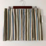 Jolt XL Y2K Striped Stretch Denim Pull-On Mini Skirt Photo 0