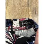 Sam Edelman Tropical Floral High Neck Tiered dress Size Small Navy Pink Black Photo 3