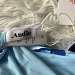 ANDIE  SwimThe Siren Tank top in blue floral size Medium Photo 5
